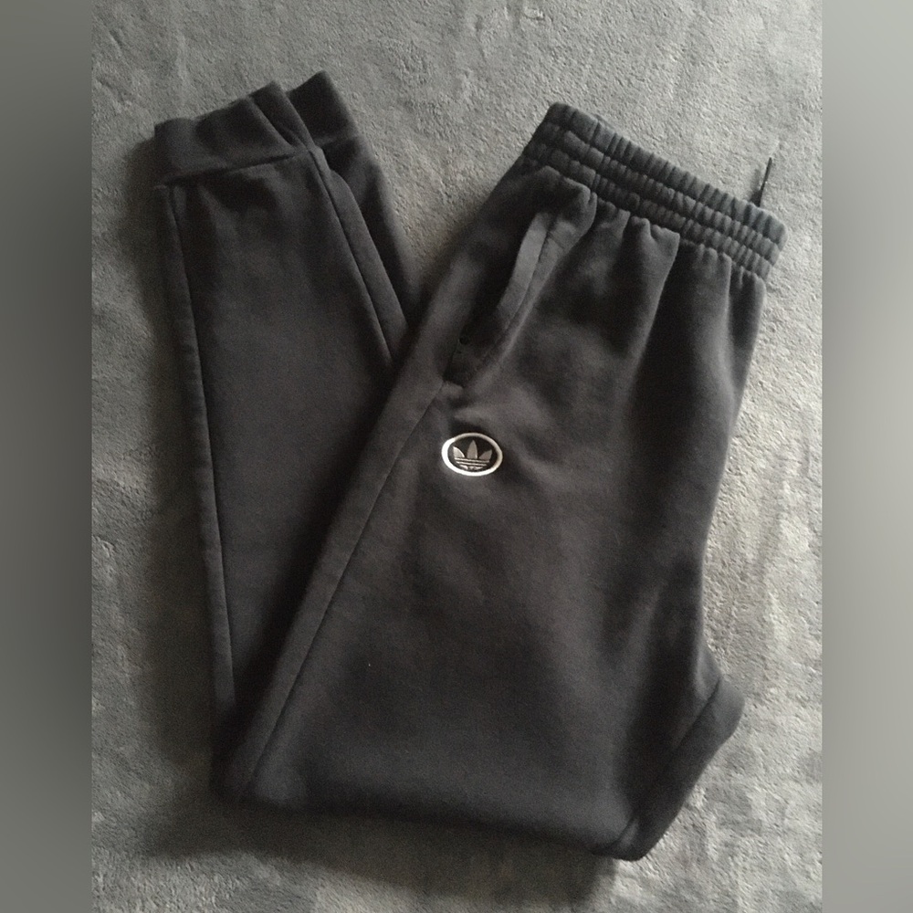 Adidas Kids Black Jogger Pants. - Picture 2 of 6